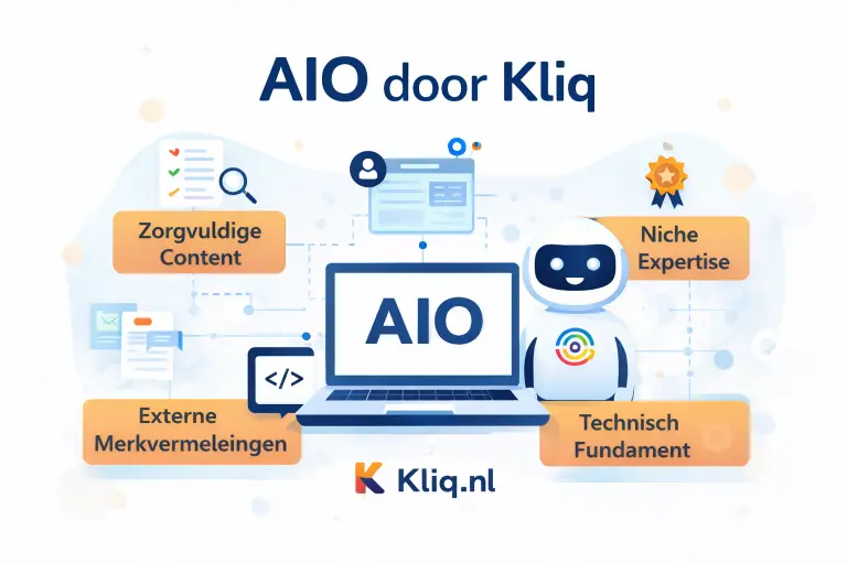 SEO en vindbaarheid in AI-zoekmachines door Kliq